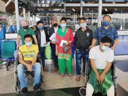 मलेसियामा अलपत्र परेका चारजना नेपाली श्रमिकहरुको उद्दार गरि स्वदेश फर्काइयो।