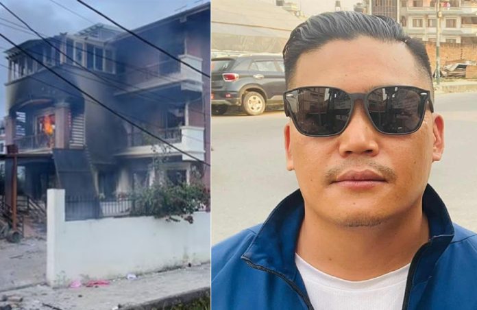 sonam-thebe-bidhya-bhandari-house-burn