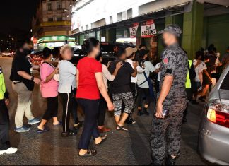 सेलाङ्गर केपोङ्ग,गोम्बाक क्षेत्रमा इमिग्रेशनको छापा, १४७ जना पक्राउ।