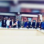 श्रममन्त्री दिपककुमार साहलाई म्यानपावर ब्यावसायीहरुले दिए सातबुँदे सुझाव।