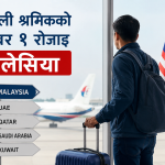 नेपाली श्रमिकका लागि वैदेशिक रोजगारीको पहिलो गन्तव्य बन्यो “मलेसिया”