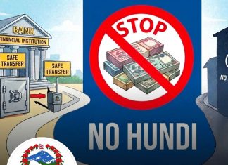 अवैध हुन्डी कारोबारबाट टाढा रहन नेपाली दूतावासको अपिल, सूचना दिन आग्रह।