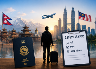 वैदेशिक रोजगार क्षेत्र नीतिगत अन्योलमा, सरकार र व्यवसायीको द्धन्द हजारौँ श्रमिक प्रभावित।