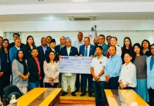 एनआरएनएद्वारा पहिलो चरणमा बाढी पीडितका लागि रु. १ करोड रुपैयाँ हस्तान्तरण।
