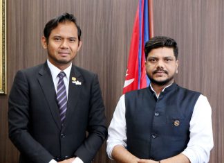 मलेसियाको FWCMS सूचीकरण विवाद समाधान गर्न मन्त्री यादवको मलेसियासँग कूटनीतिक पहलको आग्रह।