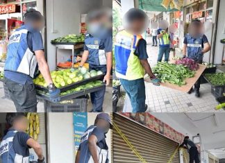 अवैध व्यापार, व्यवसायविरुद्ध DBKL को कडाइ, नियम उल्लङ्घन गर्ने पसलमा छापा र सिलबन्दी।